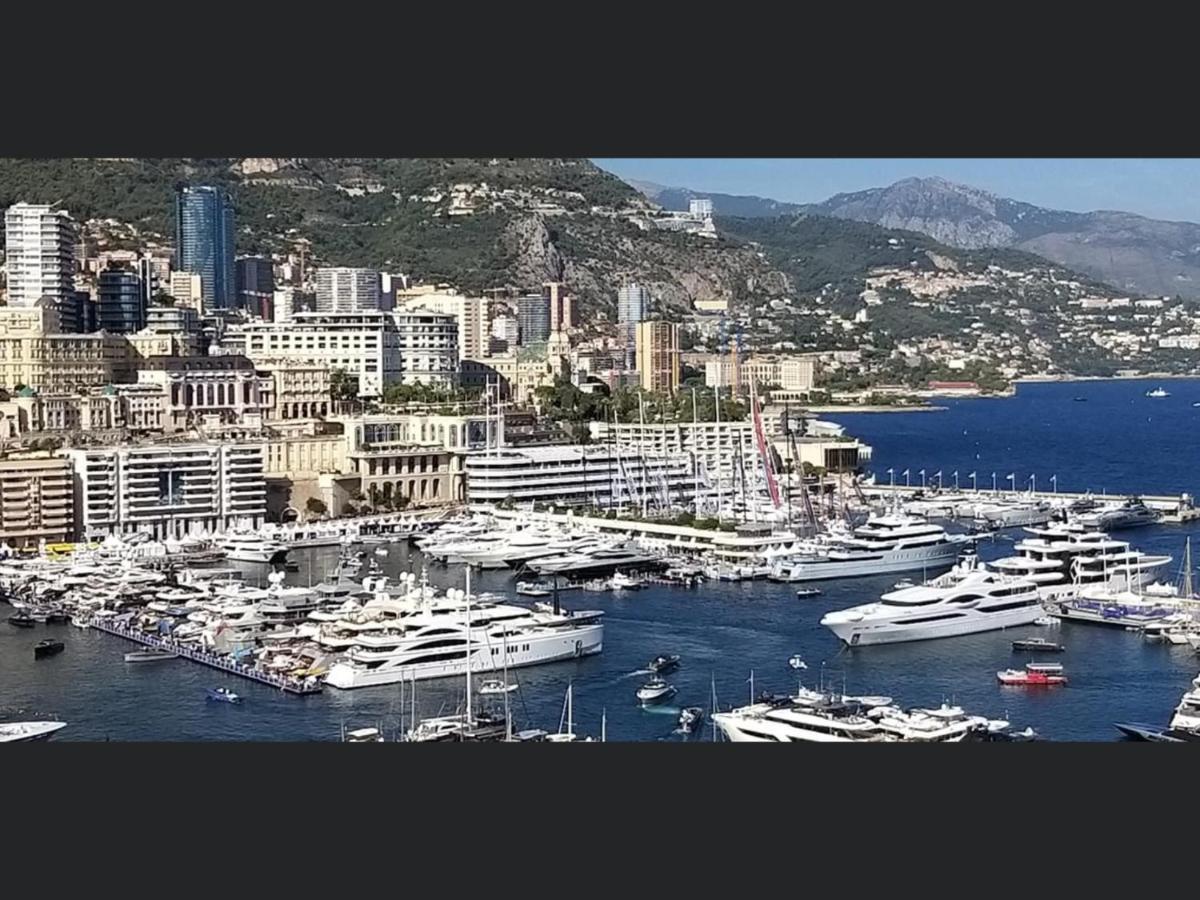 Superbe 2P Vue Mer, Ensoleille, Piscine Roquebrune-Cap-Martin Exterior photo