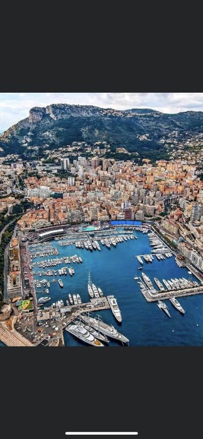 Superbe 2P Vue Mer, Ensoleille, Piscine Roquebrune-Cap-Martin Exterior photo